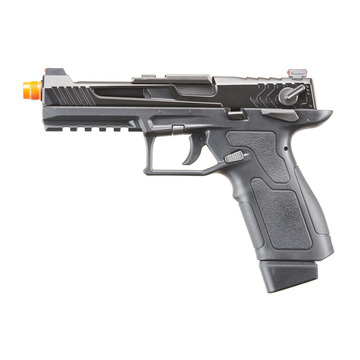 Lancer Tactical LTX Competition GBB Airsoft Pistol, Color: Black