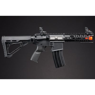 Lancer Tactical Wirecutter M4 Shorty 7" Gas Blowback Airsoft Rifle w/ MLOK Rail by Golden Eagle - (Black) - FULL METAL