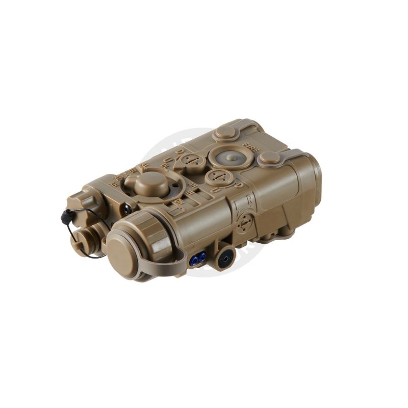 ACW NGAL Red Laser + White Light Version PEQ Box - Desert Tan