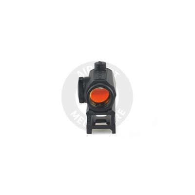 Lancer Tactical Enclosed Red Dot Sight R5B 1x Magnification Scope - (Yellow Glass/Black)