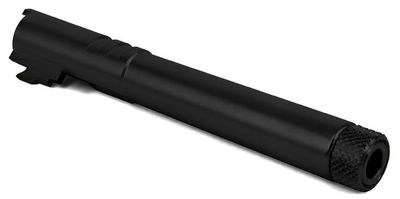 Airsoft Masterpiece Fix Outer Barrel with Threads for Hi-Capa 5.1 GBB Pistols  - Black