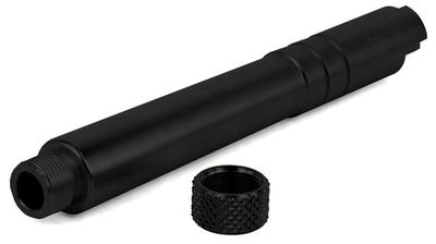 Airsoft Masterpiece Fix Outer Barrel with Threads for Hi-Capa 5.1 GBB Pistols  - Black