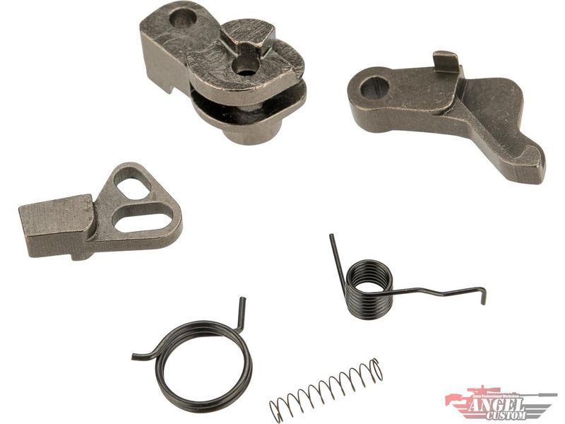 Angel Custom Reinforced Steel Sear Set for Elite Force / UMAREX GLOCK, M&amp;P, ISSC M22, SAI BLU, Lonewolf, &amp; Compatible Airsoft Gas Blowback Pistols