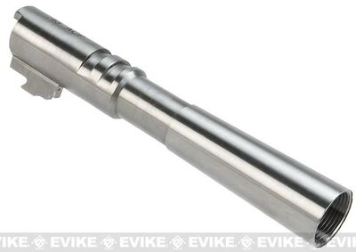 5KU 5" Stainless Steel Compensator Ready Barrel for 4.3 Hi-Capa Pistols
