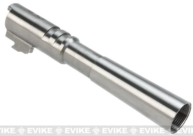 5KU 5" Stainless Steel Compensator Ready Barrel for 4.3 Hi-Capa Pistols