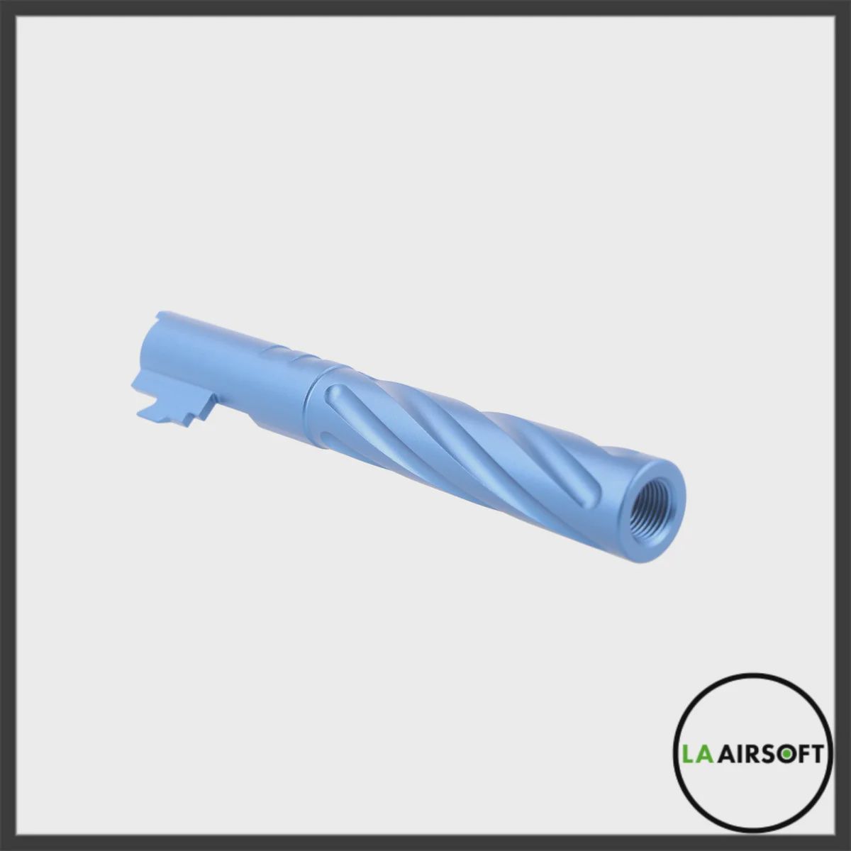 LA Capa Customs 5.1 Aluminum Tornado Threaded Outer Barrel - Blue