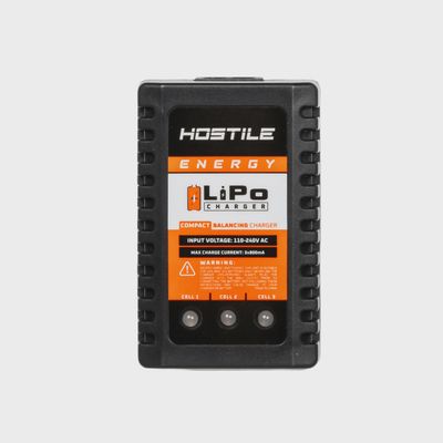Hostile ENERGY - LiPo Compact Balancing Charger 2-3 Cell 8.V-12.6V