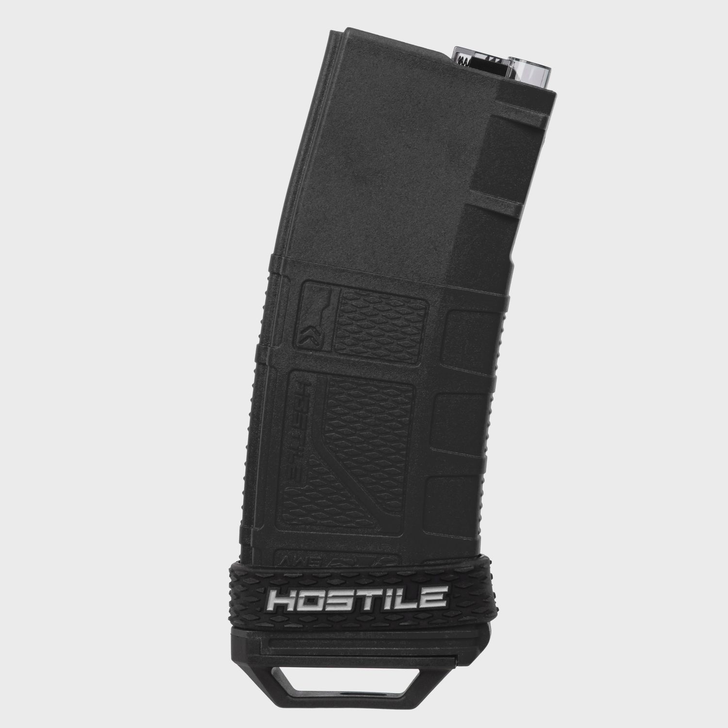 HK Army Hostile Airsoft AWS 250 Round High Speed Mid Cap Magazine, Color: Black