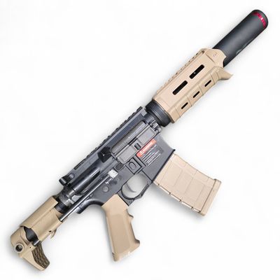 Used BOLT B4 PDW B.R.S.S. Recoil EBB Airsoft AEG Rifle (Color: Black / Short Suppressor) | Pre-Owned