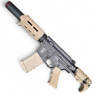 Used BOLT B4 PDW B.R.S.S. Recoil EBB Airsoft AEG Rifle (Color: Black / Short Suppressor) | Pre-Owned