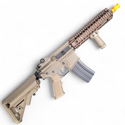 Used EMG x Daniel Defense DDMK18 MOD1 B.R.S.S. EBB Airsoft AEG Rifle (Color: Tan) | Pre-Owned