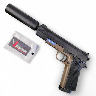 Used Vorsk VX-14 GBB Airsoft Pistol, Black/FDE | Pre-Owned