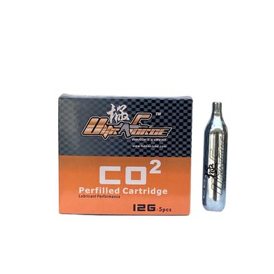 Ultra Force 12g CO₂ Cartridges – Pack of 5 (Lubricated)