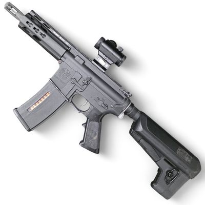 Used Krytac Full Metal Trident MKII PDW Airsoft AEG Rifle