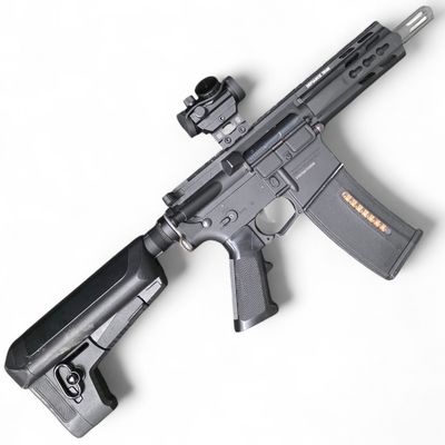 Used Krytac Full Metal Trident MKII PDW Airsoft AEG Rifle