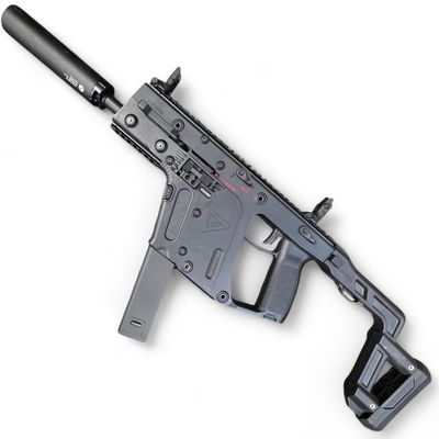 Used KRYTAC x KRISS VECTOR V2 Airsoft AEG SMG Rifle w/ Tracer Unit