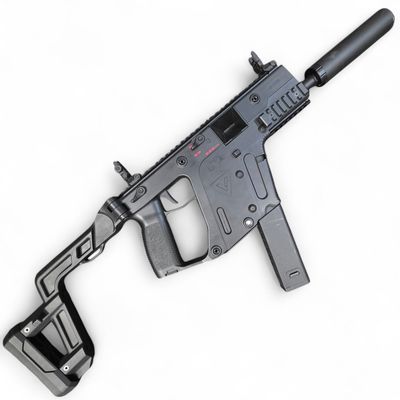 Used KRYTAC x KRISS VECTOR V2 Airsoft AEG SMG Rifle w/ Tracer Unit