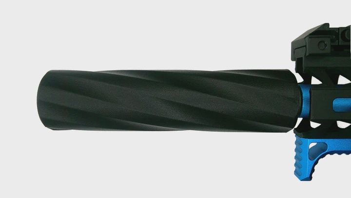 Stealth Ridge MJM-8 Twist Airsoft Mock Suppressor 14mm CCW