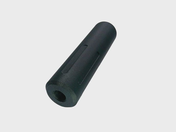 Stealth Ridge MJM-7 Straight Flute Airsoft Mock Suppressor 14mm CCW