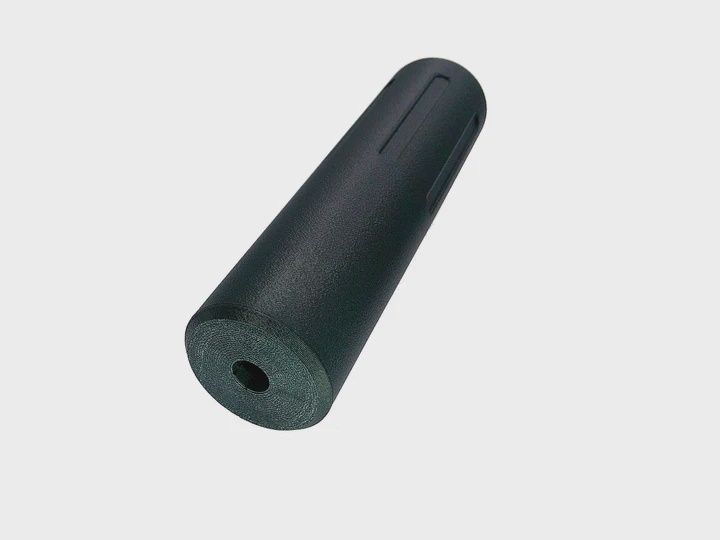 Stealth Ridge MJM-7 Straight Flute Airsoft Mock Suppressor 14mm CCW