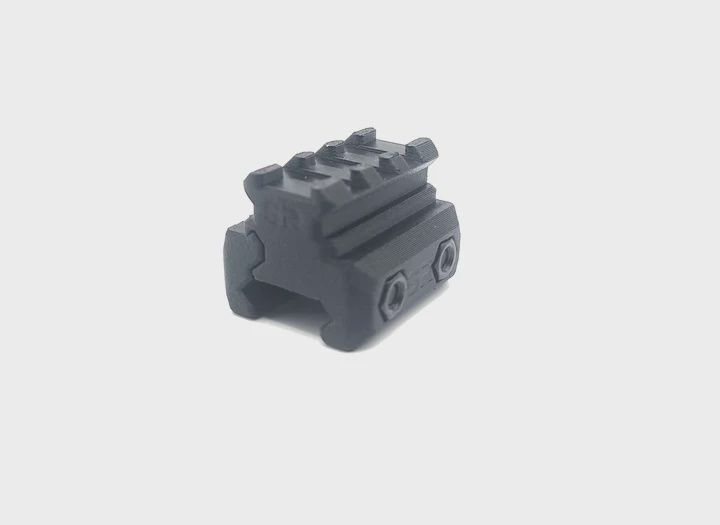 Stealth Ridge Picatinny Riser Mount - Multiple Heights &amp; Lengths, Height: .83", Length: 3 Slot