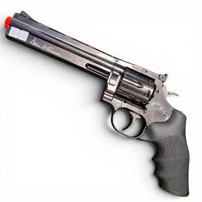 Used ASG Dan Wesson 715 CO2 Powered Airsoft Revolver (Model: Low Power Version / Grey / 6")