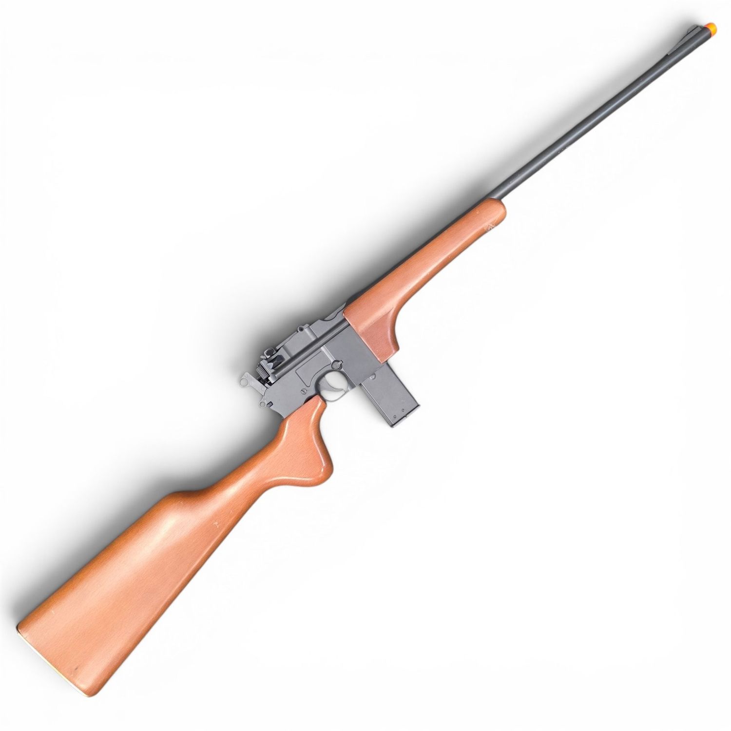 Used HFC Full Metal Broomhandle 96 Mauser Style Green Gas Airsoft Rifle