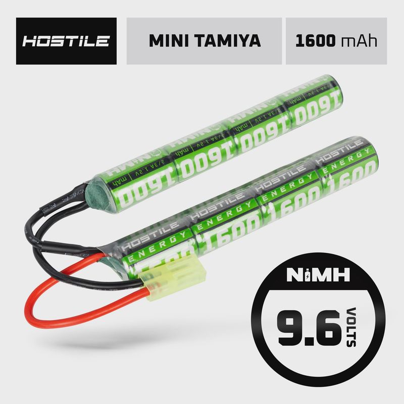 Hostile ENERGY - NiMH Battery 9.6V 1600mAh Split