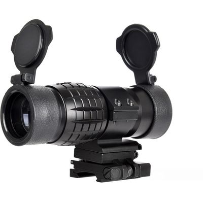 Lancer Tactical 1-3X Adjustable Magnifier w/ Picatinny Mount - BLACK
