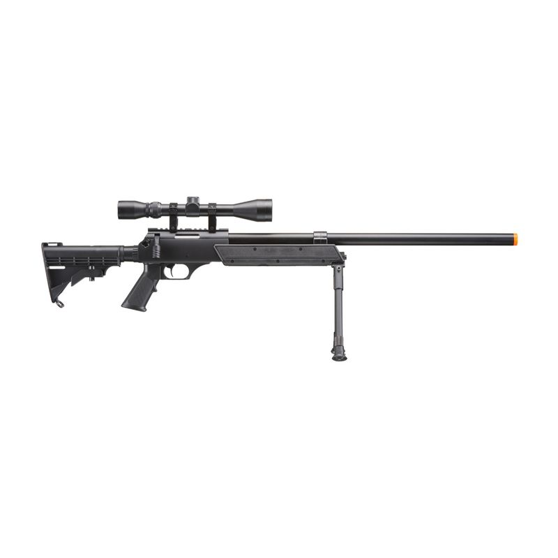 Well Fire MB06 Airsoft Bolt Action Sniper Rifle w/ Scope &amp; Bipod (Color: Black)