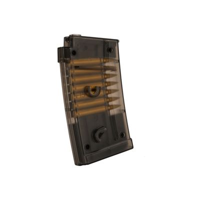 Double Eagle Translucent 40 Round Magazine with Dummy Rounds for M82 LPAEG Airsoft Gun