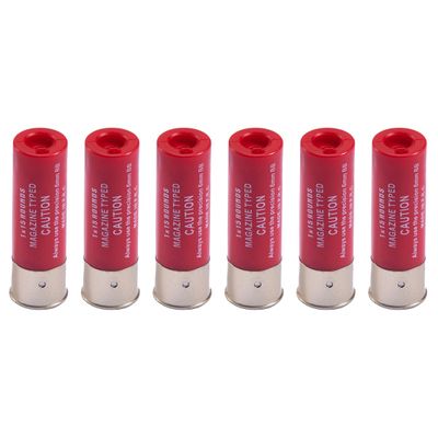 Sentinel Gears 15 Round Shotgun Shells for Multi &amp; Single-Shot Airsoft Shotguns (Pack of 6)