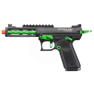 Tandemkross CTHULHU Gas Blow Back Pistol - BLACK/GREEN