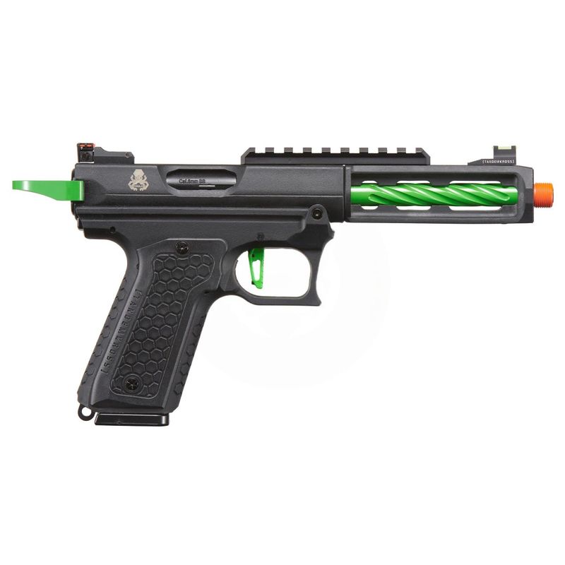 Tandemkross CTHULHU Gas Blow Back Pistol - BLACK/GREEN