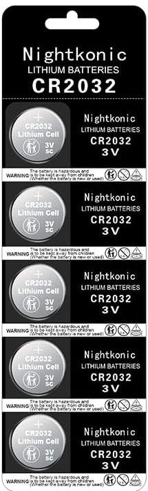 Nightkonic CR2032 3V Battery