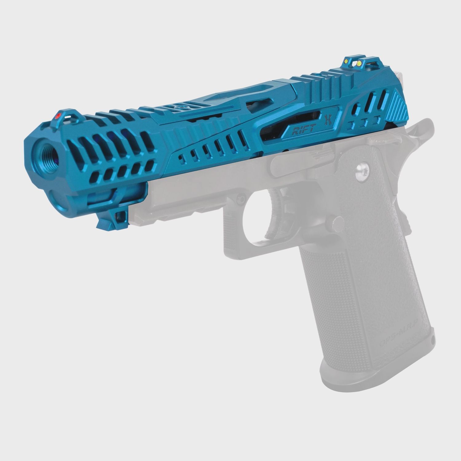 HK Army Hostile AWS - RIFT Split Slide for Hi-Capa, Color: Blue