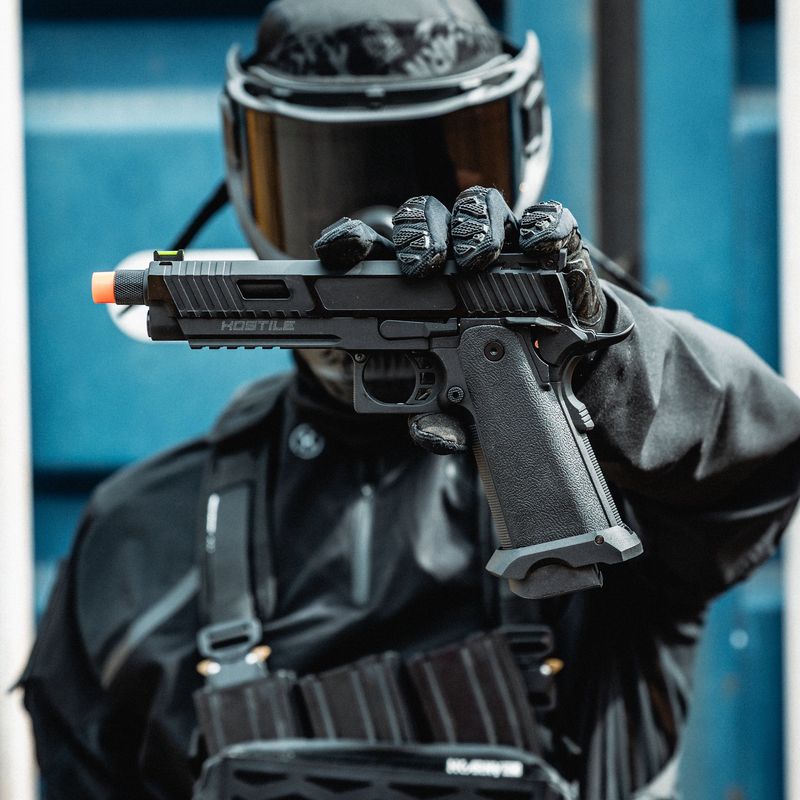 Hostile HI-CAPA - GHOUL - CO2 Blow Back Pistol - Black