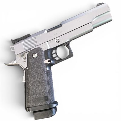 Used Tokyo Marui Hi-CAPA 5.1 Gas Blowback Pistol (Color: Silver)