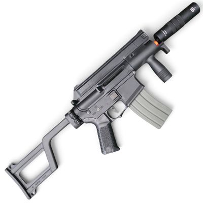 Used Ares Amoeba AM-005 SMG w/ Mock Suppressor | Pre-Owned