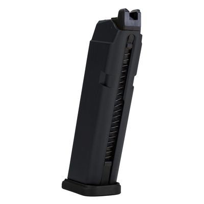 GLOCK G19X / G17 MOS GBB Airsoft Magazine – 18 Round – Black