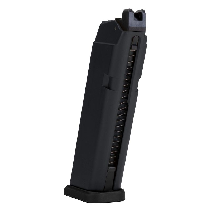 GLOCK G19X / G17 MOS GBB Airsoft Magazine – 18 Round – Black