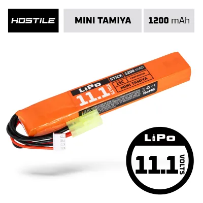 Hostile ENERGY - LiPo Battery 11.1V 1200mAh 15C Stick