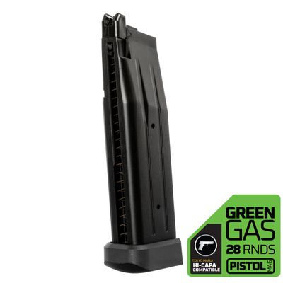 Hostile AWS - HI-CAPA GBB Mag - Black