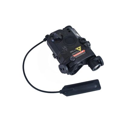 ACW LA-5 PEQ15 Illuminator with Flashlight and Visible and IR Red Laser - Black