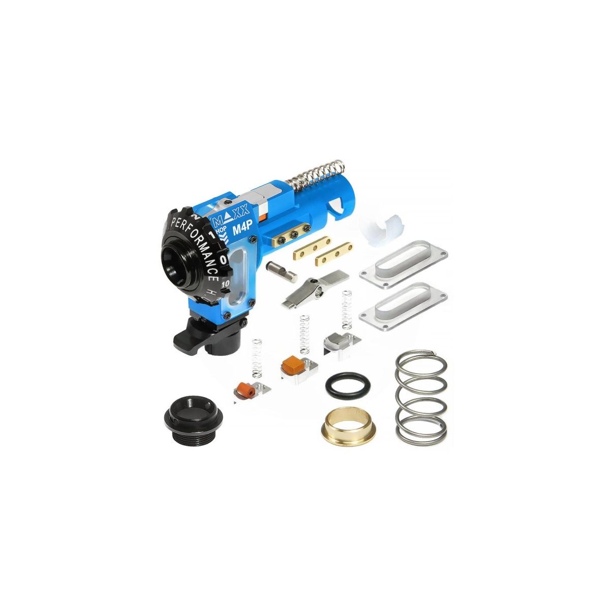 Maxx Model CNC Aluminum Hop-Up Chamber for M4 Airsoft AEG Rifles (Model: M4P PRO)