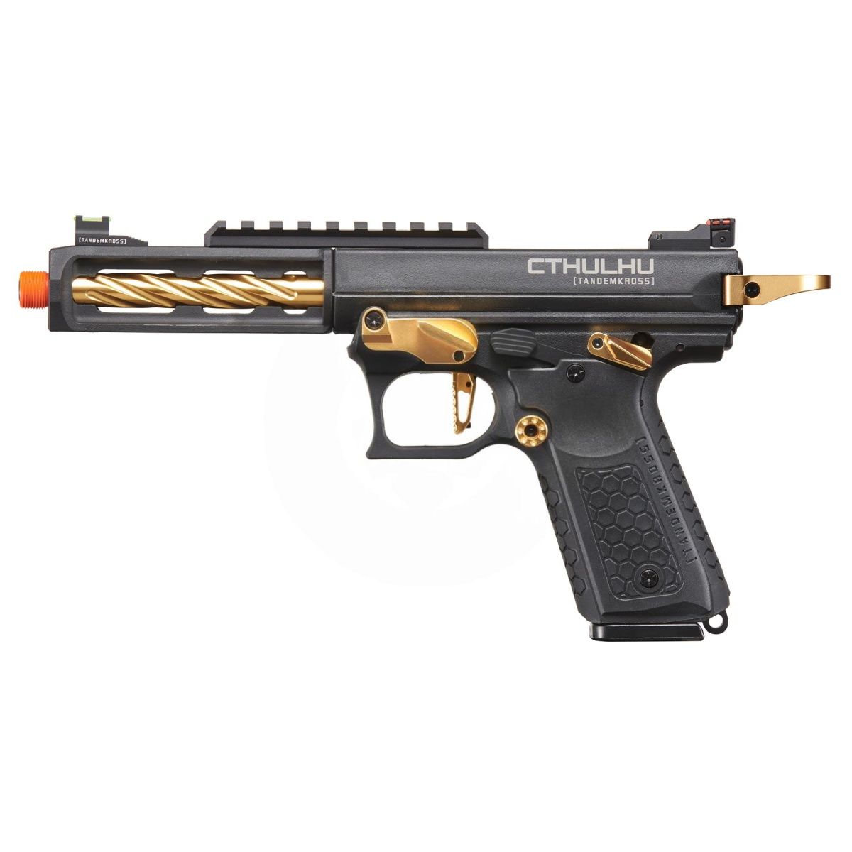 Tandemkross CTHULHU Gas Blow Back Pistol - BLACK/GOLD