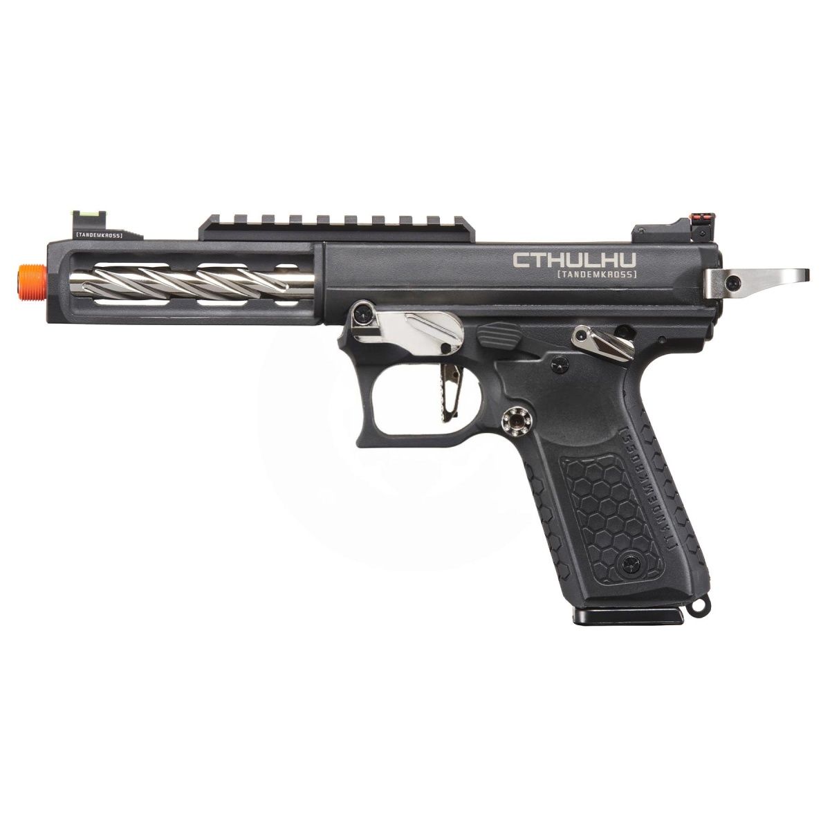 Tandemkross CTHULHU Gas Blow Back Pistol - BLACK/SILVER