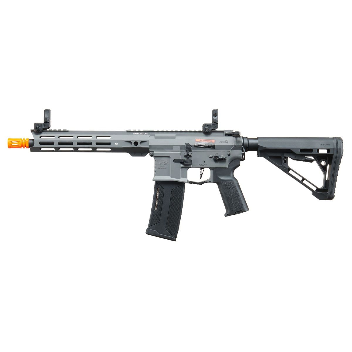 Lancer Tactical Gen 4 Predator 10" SBR AEG w/ Nebula II ETU - (Gray)