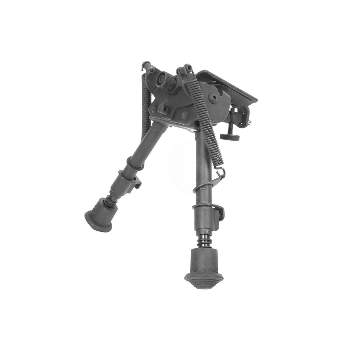 D-Boys Full Metal Heavy Duty Spring-Loaded Universal Bipod for Airsoft Rifles - Adjustable &amp; Folding