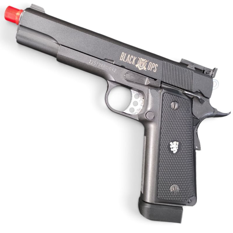 Used Black Ops 1911 Scorpion Hi-Capa Co2 Gas Powered Semi-Automatic Blowback Airsoft Gun | Pre-Owned